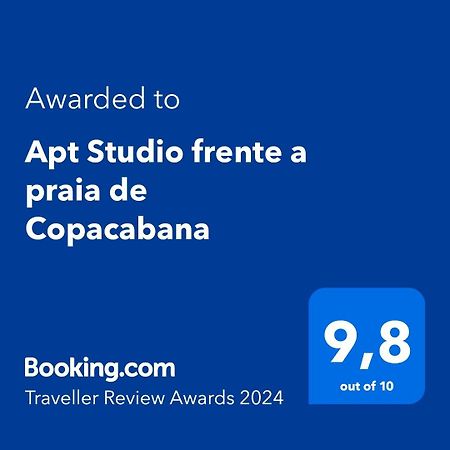 Apt Studio Frente A Praia De Copacabana Rio de Janeiro Luaran gambar